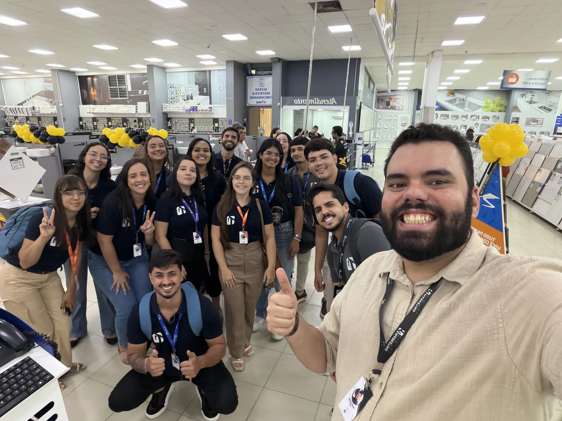 Time T1 Digital em treinamento